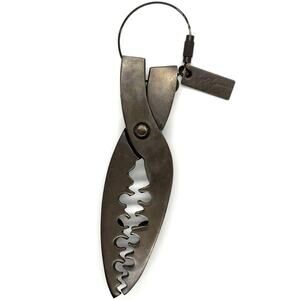 Yohji Yamamoto Pour Homme Gator Clip Metal Brooch